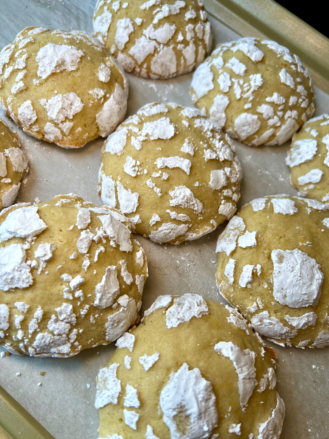 Lemon Crinkle Cookies (8-pack)