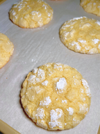 Lemon Crinkle Cookies (8-pack)