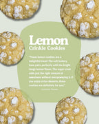 Lemon Crinkle Cookies (8-pack)